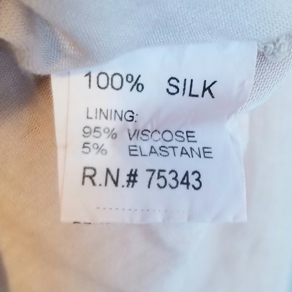 NWT Women's Bellambra 100% Silk Top, Made in Italy sz Small - Picture 7 of 8